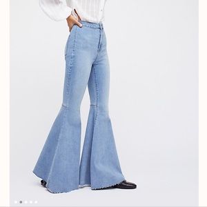 Free People Super Flared Jeans